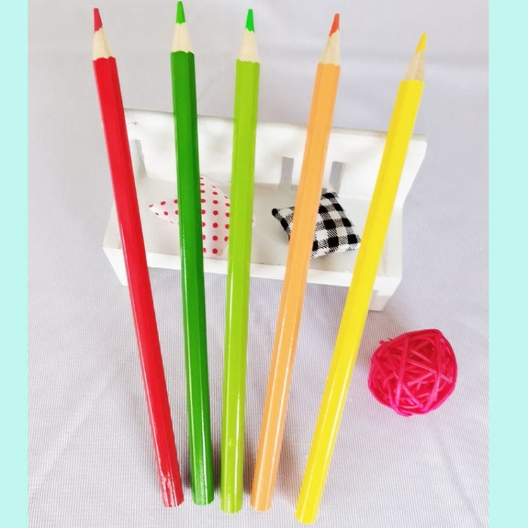 50-Color Hexagonal Oily Colored Pencil Art Drawing Colored Pencil Set, 50-Color Pencil Set