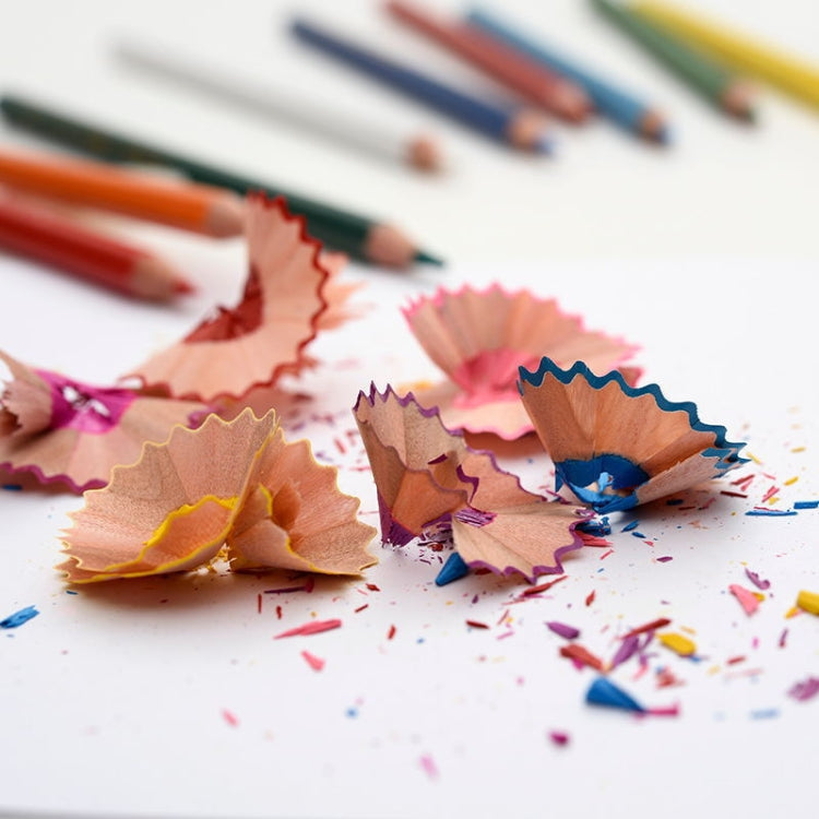 50-Color Hexagonal Oily Colored Pencil Art Drawing Colored Pencil Set, 50-Color Pencil Set