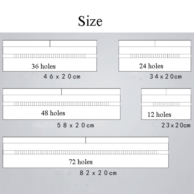 Handmade Canvas Pen Curtain Large-Capacity Pencil Case For Boys And Girls Color Pencil Sketch Stationery Box, 12 Holes, 24 Holes, 2 PCS 36 Holes