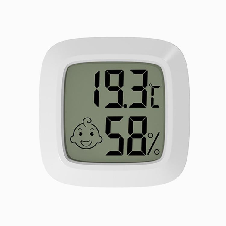 Temperature And Humidity Measuring Baby Room Temperature Meter, Square