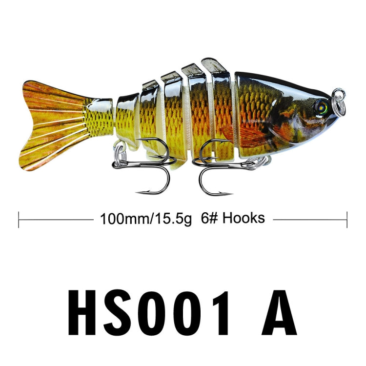 2 PCS PROBEROS HS001 10cm 15.5g Road Sub-Fish Bait Plastic Hard Bait, A, B, C, D, E, G, H, I, M, N, O, P, Q, R, S