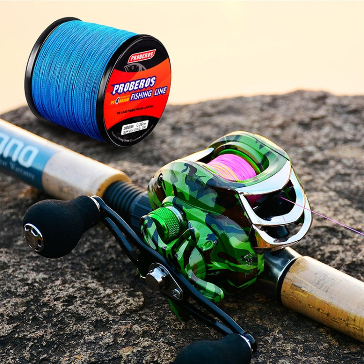 PROBEROS 4 Edited 300M Fish Line, 2.5 / 30LB, 3.0 / 35LB, 4.0 / 40LB, 5.0 / 50LB, 6.0 / 60LB, 7.0 / 70lb