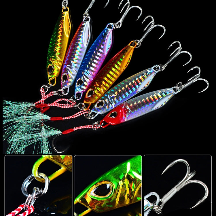 PROBEROS Iron Plate Lead Fish Far-Fluoch Metal Road Bait