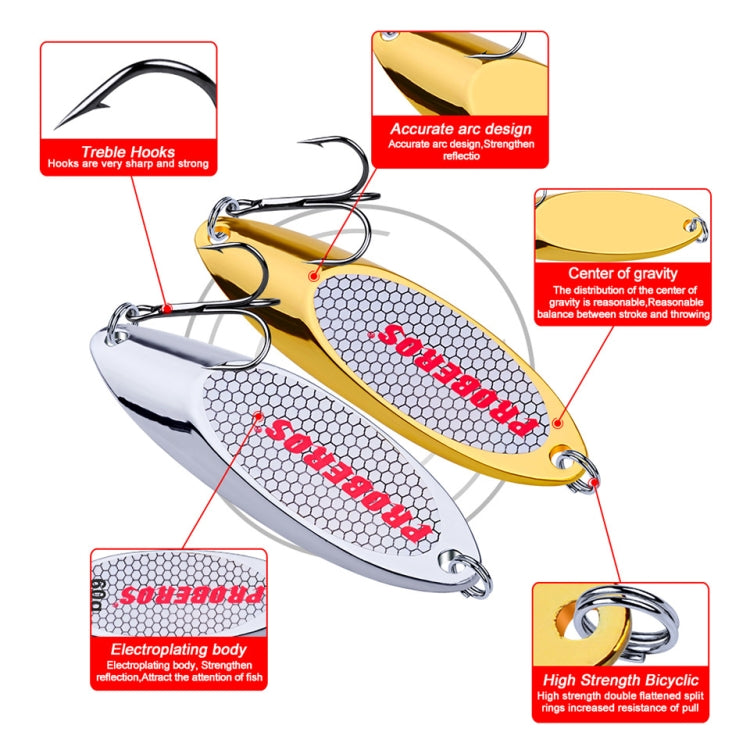 PROBEROS DW342 Lure VIB Metal Sequins