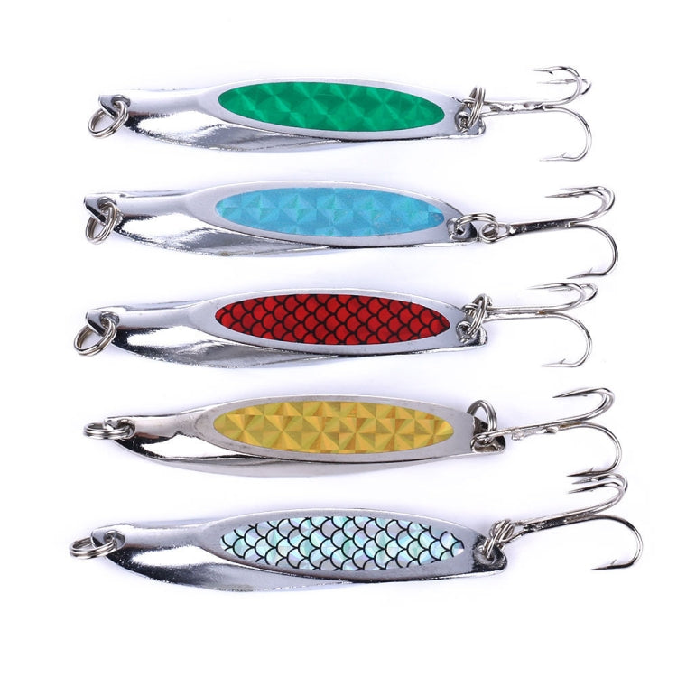 4 PCS HEGNJIA SP071 7cm 21g Seabass Sequin Lure, SP071 (3), SP071 (4), SP071 (5), SP071 (1), SP071 (2)