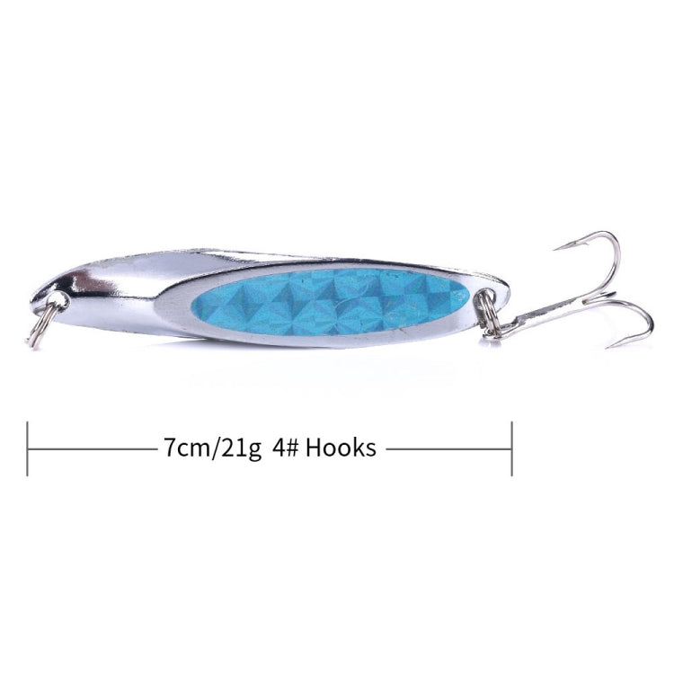 4 PCS HEGNJIA SP071 7cm 21g Seabass Sequin Lure, SP071 (3), SP071 (4), SP071 (5), SP071 (1), SP071 (2)