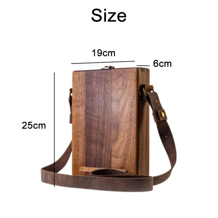 Multifunctional Artist Writer Brush Tool Storage Wooden Box, Wooden Box