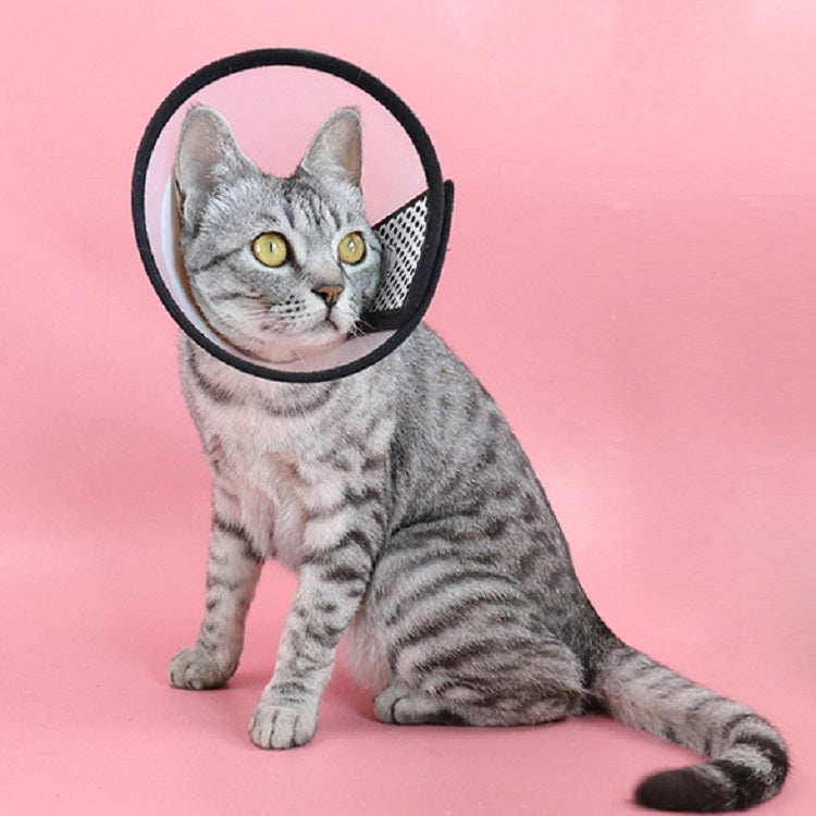 Pet Protective Headgear Cat And Dog Anti-Bite Collar After Cosmetic And Operation, Size: No.7/8cm, No.7, No.6, No.5, No.4, No.3