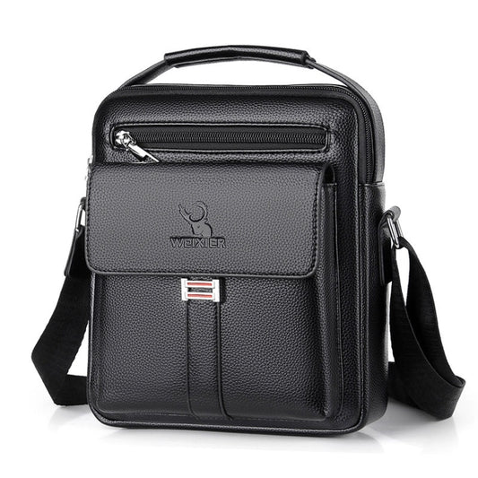 WEIXIER D244 Men Shoulder Bag Large Capacity Business Retro Messenger Bag