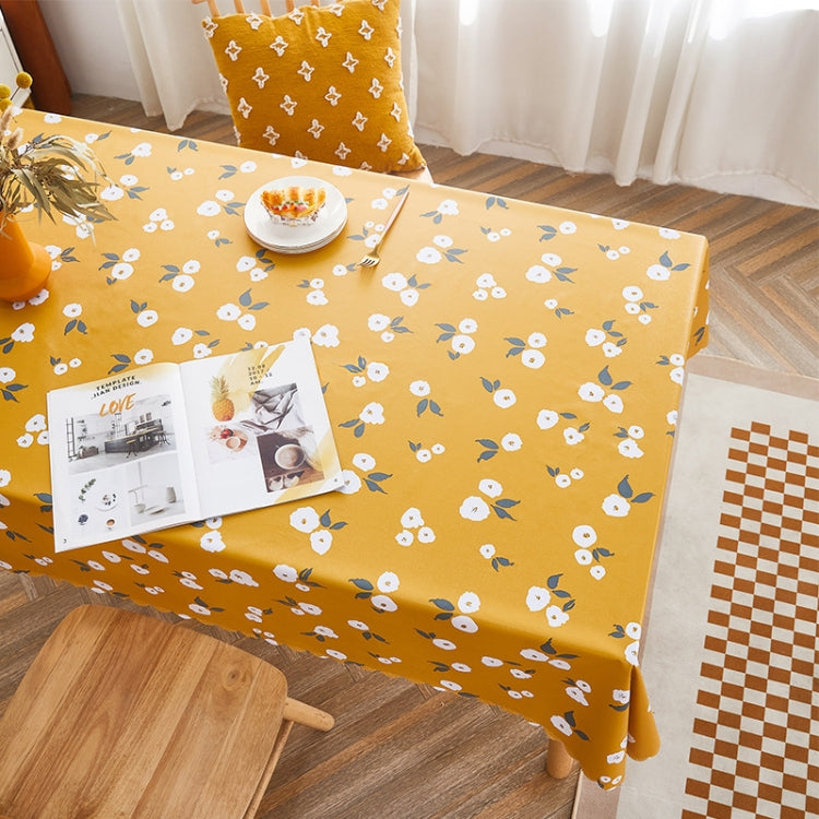 Rural Farm PVC Paper Waterproof Oil Wash Desktop Table Cloth, 80x120cm, 90x135cm, 90x150cm