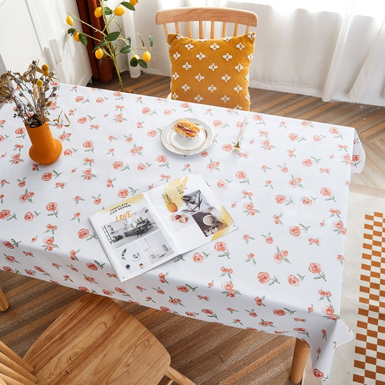 Rural Farm PVC Paper Waterproof Oil Wash Desktop Table Cloth, 80x120cm, 90x135cm, 90x150cm