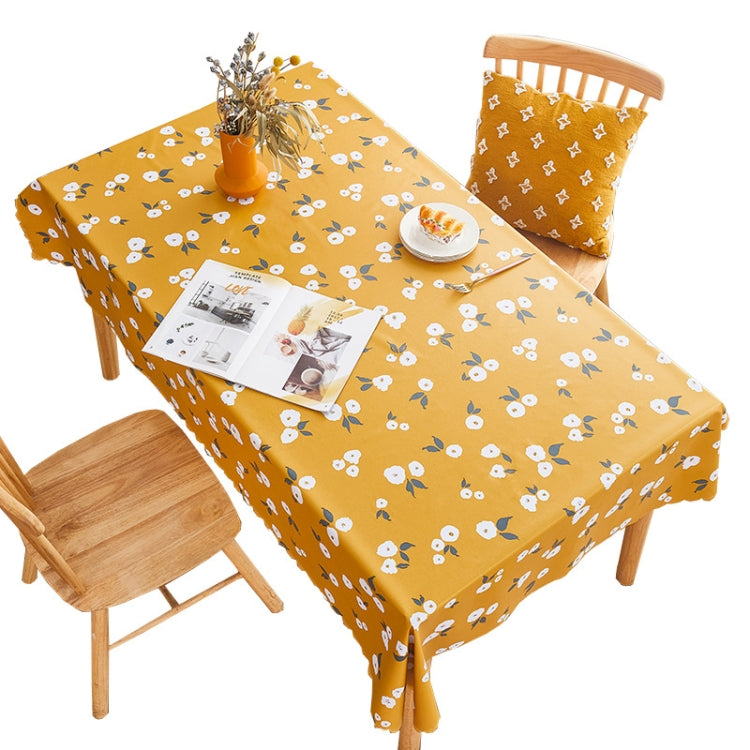 Rural Farm PVC Paper Waterproof Oil Wash Desktop Table Cloth, 80x120cm, 90x135cm, 90x150cm