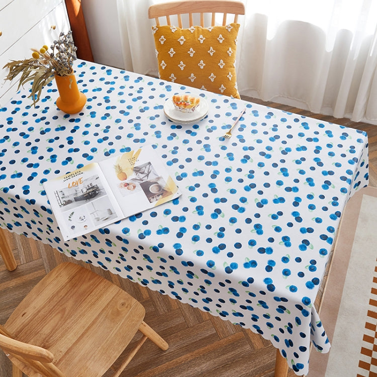 Rural Farm PVC Paper Waterproof Oil Wash Desktop Table Cloth, 80x120cm, 90x135cm, 90x150cm