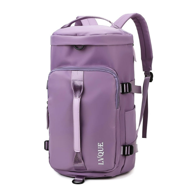 375 Large-capacity Waterproof and Wear-resistant Crossbody Travel Backpack, Black, Fog Blue, Sky Blue, Taro Purple, Charming Purple, Cherry Pink, Light Pink, Jelly Green