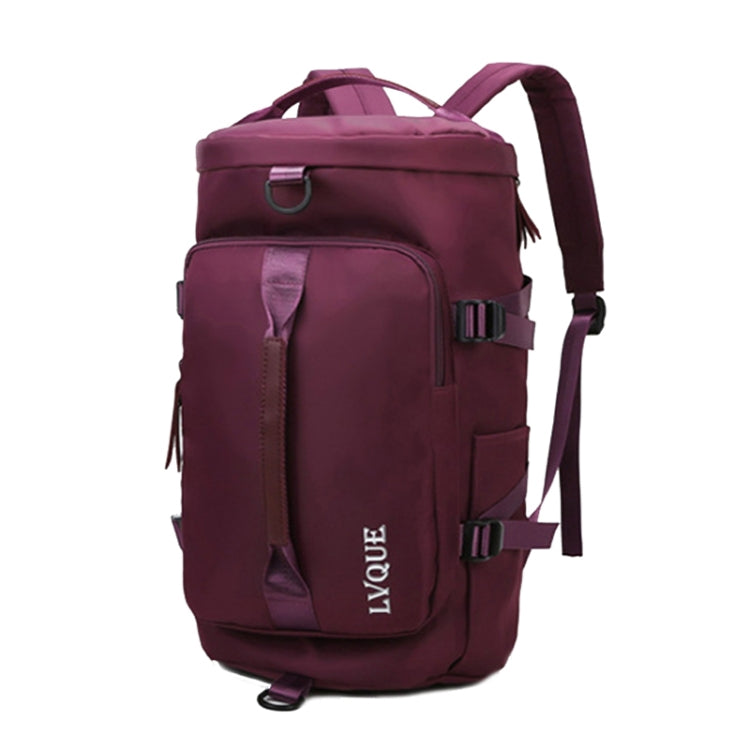375 Large-capacity Waterproof and Wear-resistant Crossbody Travel Backpack, Black, Fog Blue, Sky Blue, Taro Purple, Charming Purple, Cherry Pink, Light Pink, Jelly Green