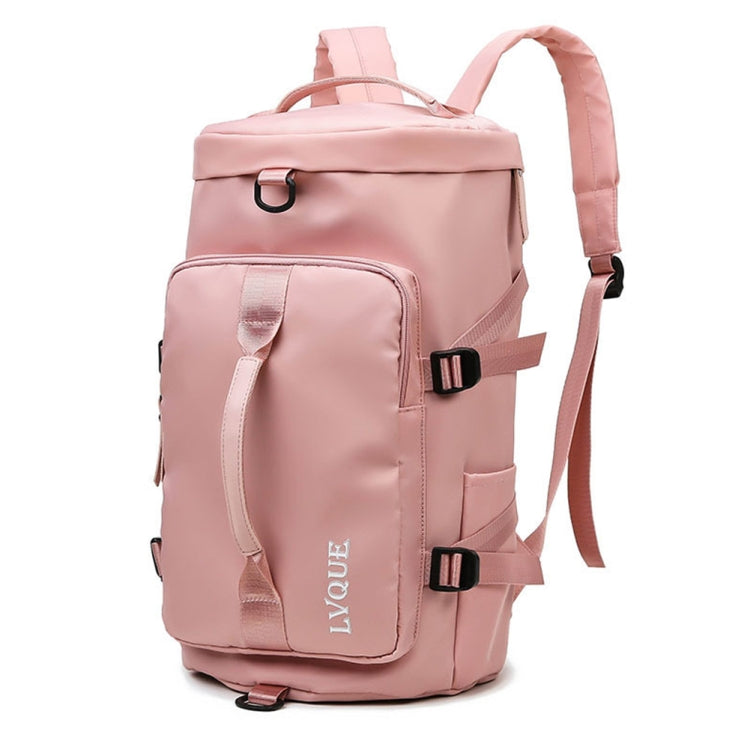 375 Large-capacity Waterproof and Wear-resistant Crossbody Travel Backpack, Black, Fog Blue, Sky Blue, Taro Purple, Charming Purple, Cherry Pink, Light Pink, Jelly Green