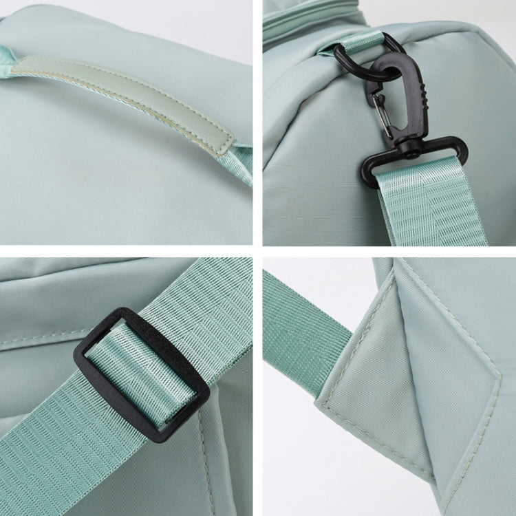 375 Large-capacity Waterproof and Wear-resistant Crossbody Travel Backpack, Black, Fog Blue, Sky Blue, Taro Purple, Charming Purple, Cherry Pink, Light Pink, Jelly Green