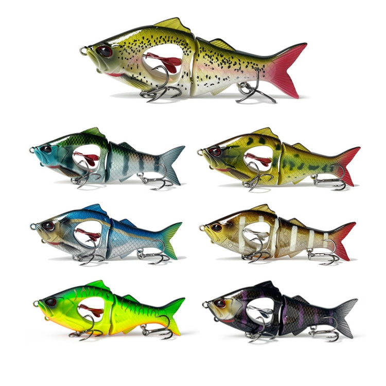 Long Casting Slow Sinking Spinning Multi-section Sea Fishing Freshwater Lures, 10g/8.5cm, 23g/11.5cm