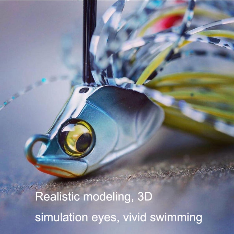 Lures Fake Bait Hubs Rotating Composite Sequins Noise Freshwater Sea Fishing Warped  Mouth Catfish Bait, 90mm E, 90mm F, 90mm G, 90mm A, 90mm B, 90mm C, 90mm D