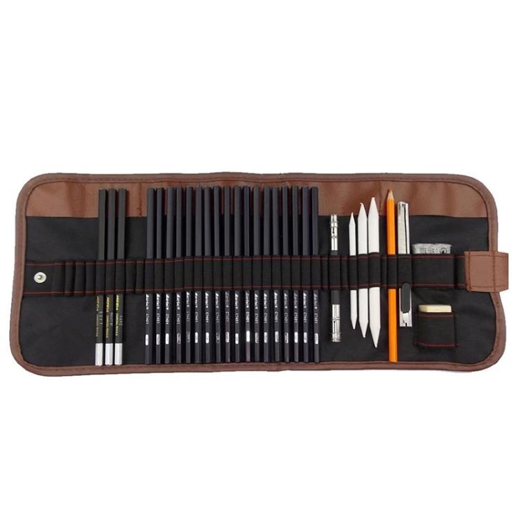 YGSM-30 Sketch Pencil Set Art Sketch Pencil Drawing Tools, Spec:, 21pcs/set, 29pcs/set, 30pcs/set