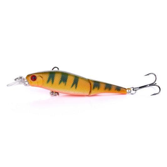 HENGJIA JM010 9cm 7g 2 Sections Bionic Bait With Beads Diving Mino Fake Bait, JM010 9cm 7g 3, JM010 9cm 7g 4, JM010 9cm 7g 6, JM010 9cm 7g 7, JM010 9cm 7g 8, JM010 9cm 7g 2