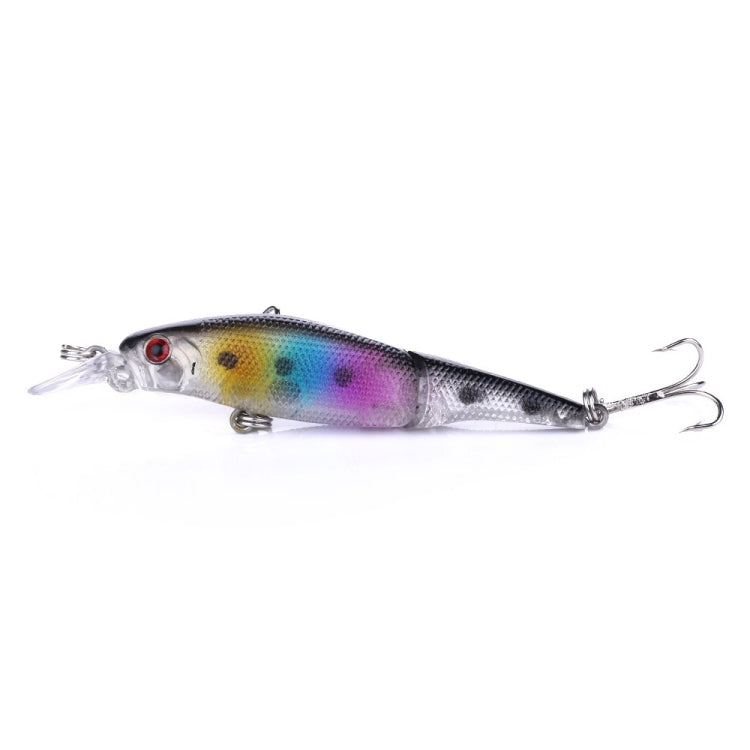 HENGJIA JM010 9cm 7g 2 Sections Bionic Bait With Beads Diving Mino Fake Bait, JM010 9cm 7g 3, JM010 9cm 7g 4, JM010 9cm 7g 6, JM010 9cm 7g 7, JM010 9cm 7g 8, JM010 9cm 7g 2