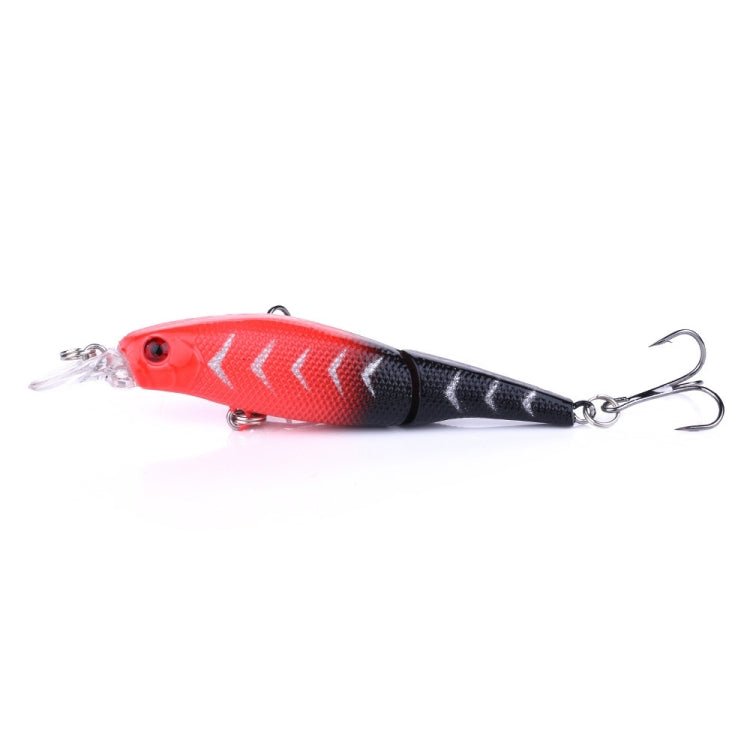 HENGJIA JM010 9cm 7g 2 Sections Bionic Bait With Beads Diving Mino Fake Bait, JM010 9cm 7g 3, JM010 9cm 7g 4, JM010 9cm 7g 6, JM010 9cm 7g 7, JM010 9cm 7g 8, JM010 9cm 7g 2