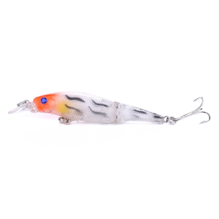 HENGJIA JM010 9cm 7g 2 Sections Bionic Bait With Beads Diving Mino Fake Bait, JM010 9cm 7g 3, JM010 9cm 7g 4, JM010 9cm 7g 6, JM010 9cm 7g 7, JM010 9cm 7g 8, JM010 9cm 7g 2