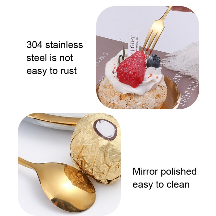 304 Stainless Steel Feather Spoon Fork Literary Tableware,Style:, 3pcs Spoon-True Color, 3pcs Fork-True Color, 3pcs Spoon-Titanium Gold, 3pcs Fork-Titanium Gold, 3pcs Spoon-Dazzle, 3pcs Fork-Dazzle, 2 In 1 True Color -Pink Box, 2 In 1 True Color- Blue ...