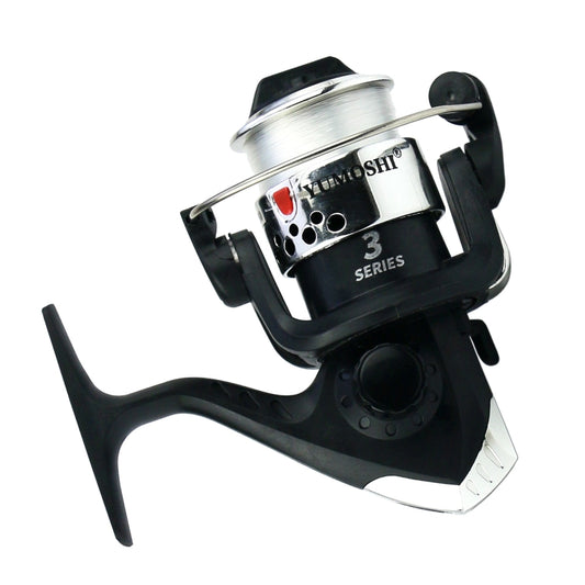 YUMOSHI JL200 Spinning Reel With Line, With Line(Electroplated Silver), With Line(Electroplated Green), With Line(Electroplated Blue), With Line(Electroplated Yellow), With Line(Electroplated Red)