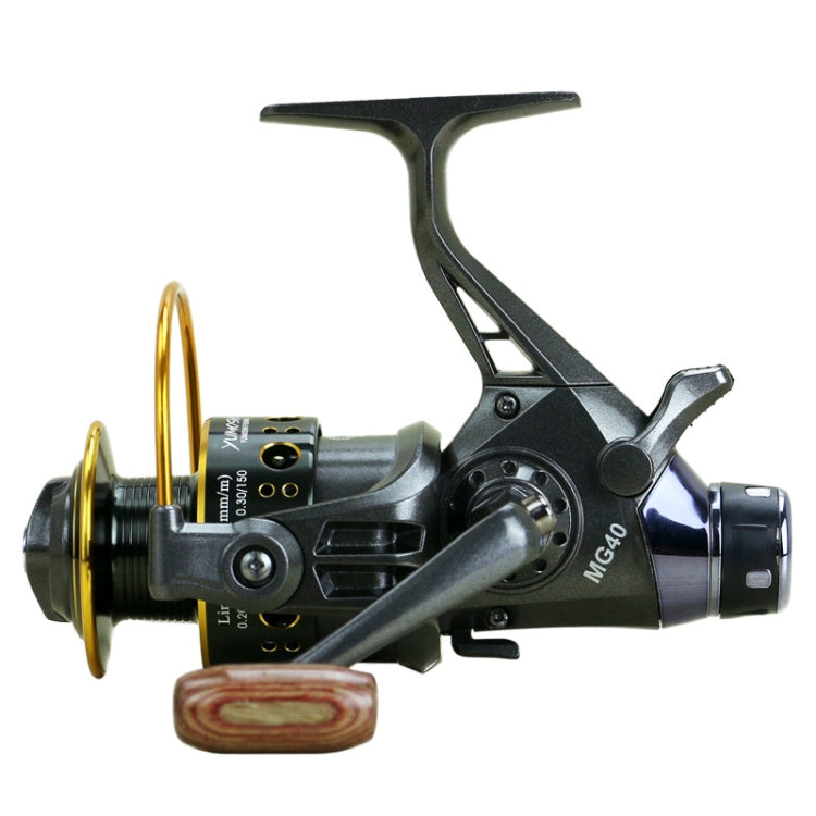 Double Unloading Metal Head Front and Rear Brake Fishing Reel