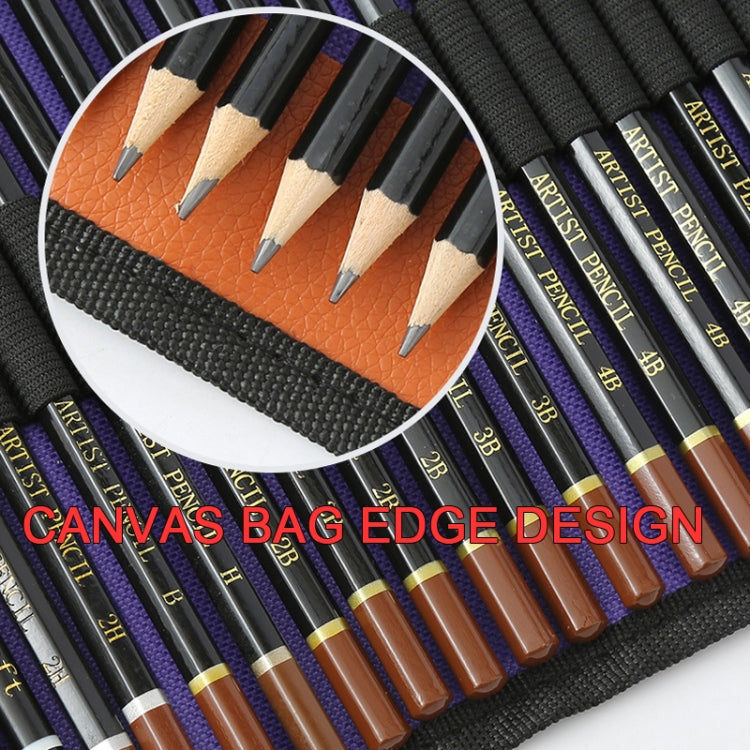 Sketch Drawing Pencil Set 2H-8B Special Pencil for Art Painting, 28-in-1
