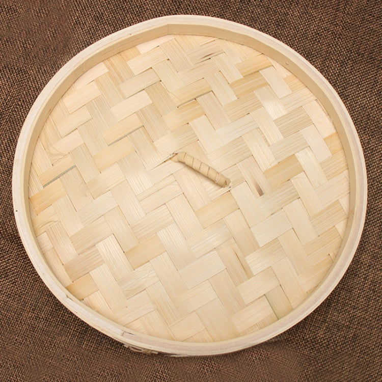 Bamboo Bun Steamer Food Veggie Steamer Basket, 21cm Cover, 21cm Cage, 27cm Cage