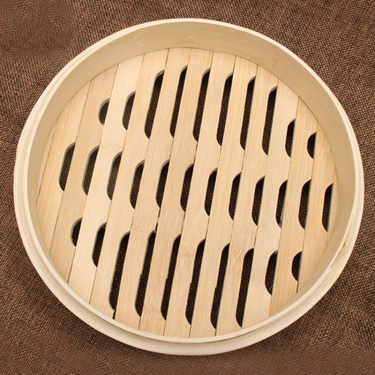 Bamboo Bun Steamer Food Veggie Steamer Basket, 21cm Cage, 27cm Cage