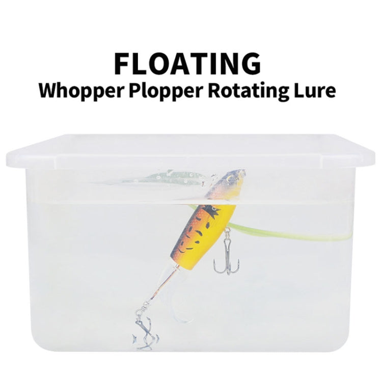 PROBEROS DW601 360 Degree Rotating Propeller Lures Topwater Tethered Tractor Floating Fake Fish Bait, 11.5cm/16.5g, 14.5cm/32.5g, 10.5cm/13.5g