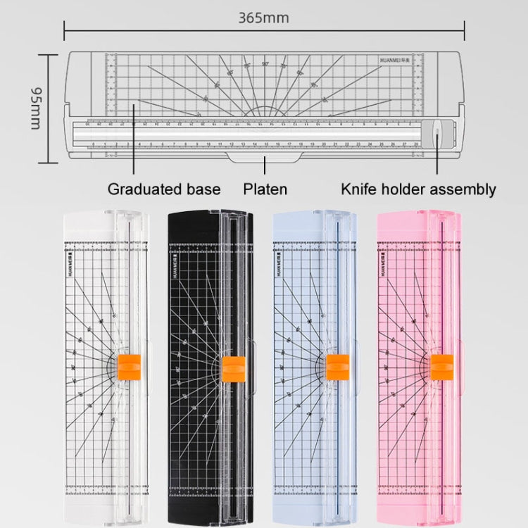 HUANMEI For A3 A4 A5 Paper Cutter With Pull-out Ruler DIY Small Portable Photo Die Cutting Machine