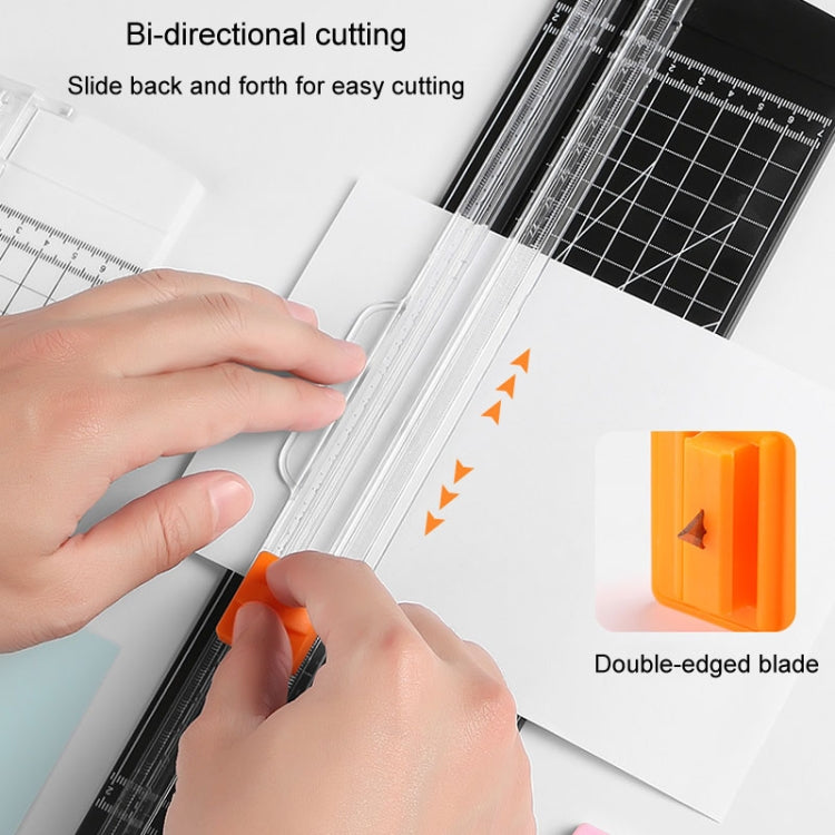 HUANMEI For A3 A4 A5 Paper Cutter With Pull-out Ruler DIY Small Portable Photo Die Cutting Machine