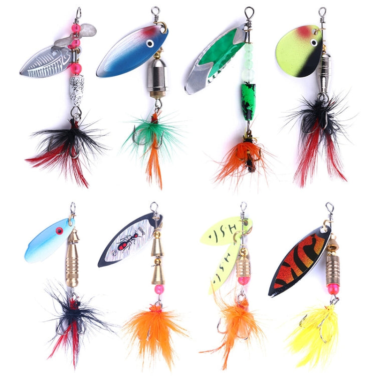 HENGJIA Composite Metal Sequins Fishing Lure Freshwater Fishing Dummy Bait