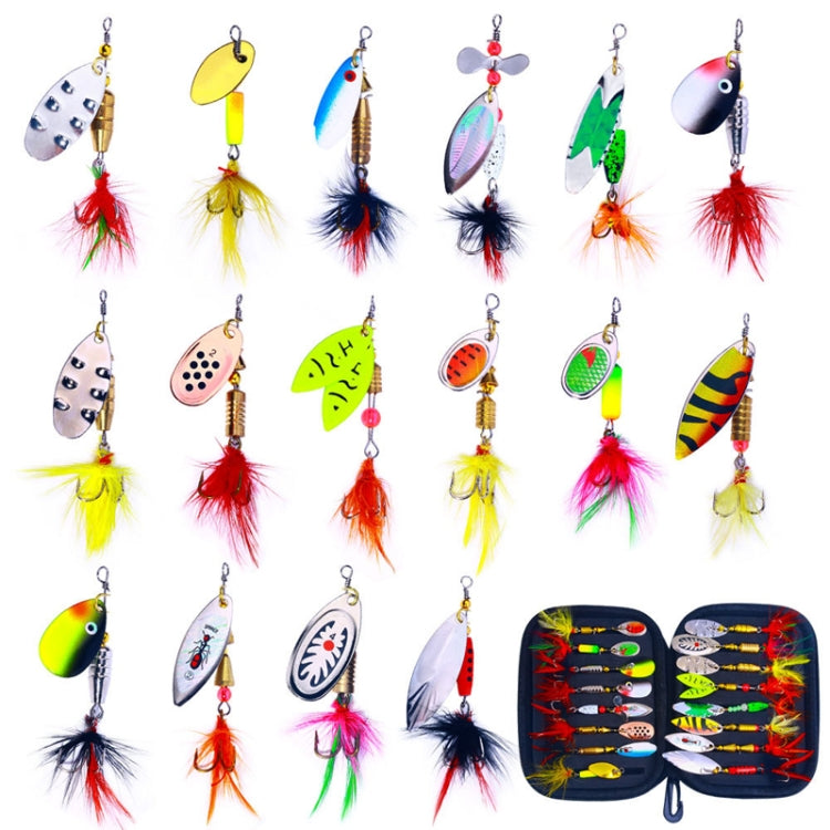 HENGJIA SPB101 Spinning Dummy Bait Noise Metal Sequins Fishing Lure