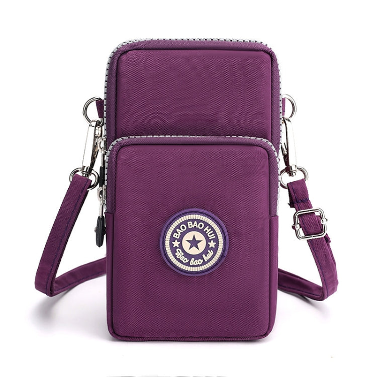 Crossbody Mobile Phone Bag Vertical Coin Purse with Armband for Women