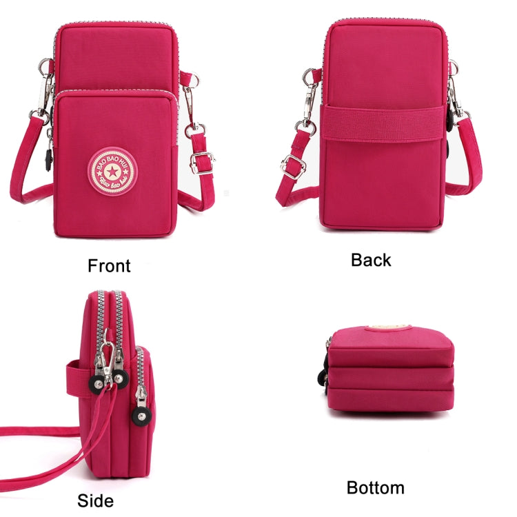 Crossbody Mobile Phone Bag Vertical Coin Purse with Armband for Women