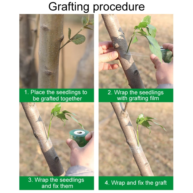 Garden Grafting Tape Fruit Tree Seedling Self-Adhesive Wrap, 2cm, 2.5cm, 3cm, 4cm, 4.5cm, 5cm, 6cm, 7cm, 8cm, 9cm, 10cm
