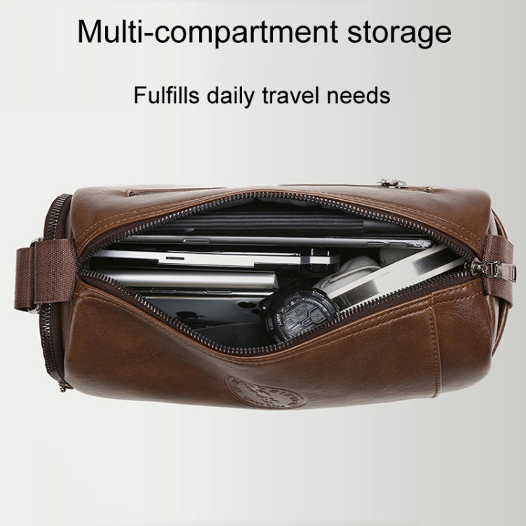 WEIXIER D519 Men Large Capacity Waterproof Crossbody Bag Casual Single Shoulder Backpack