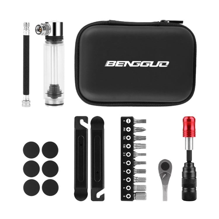 BENGGUO Bicycle Repair Tool Mountain Bike Ratchet Wrench Repair Combination Set, Set 1, Set 2, Set 3, Set 4