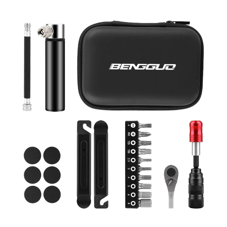 BENGGUO Bicycle Repair Tool Mountain Bike Ratchet Wrench Repair Combination Set, Set 1, Set 2, Set 3, Set 4