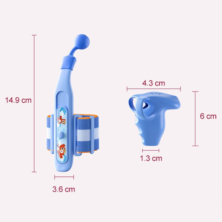 Maotaizi M8125 Cartoon Student Anti-wrist Hook Pen Holding Corrector Set Writing Posture Fixer