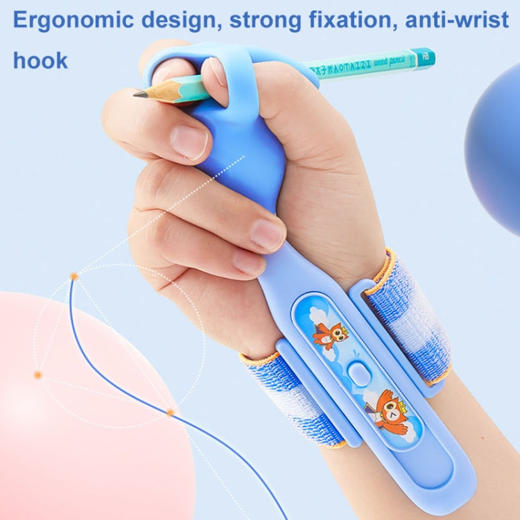 Maotaizi M8125 Cartoon Student Anti-wrist Hook Pen Holding Corrector Set Writing Posture Fixer