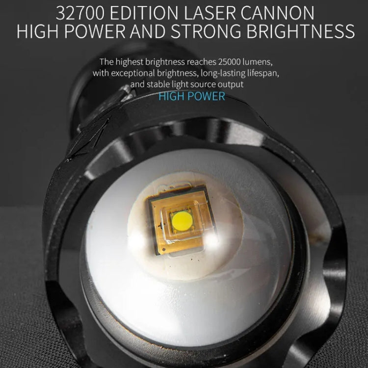 E-SMARTER A03 Laser 30W Portable LCD Display Flashlight, A03