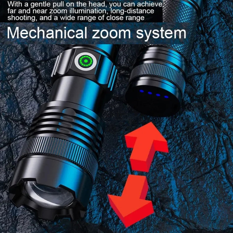 Outdoor High Brightness Laser Flashlight Telescopic Zoom Long Range Torch, E-SMARTER A55, E-SMARTER A56