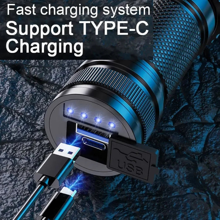 Outdoor High Brightness Laser Flashlight Telescopic Zoom Long Range Torch, E-SMARTER A55, E-SMARTER A56